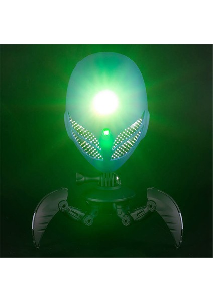 LED Yıldız Projeksiyon Lambası Projektör Etkileşimli Atmosfer Gece Lambası Uzay Adamı Yatak Odası Masaüstü Dekor Çocuk Hediye Mavi (Yurt Dışından)
