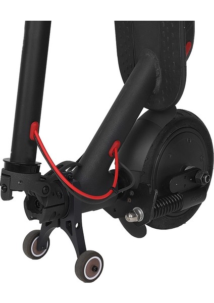Tekerlekli Araba Depolama Braketi Katlanır Elektrikli Scooter El Üstü Duruşu Çekme Tekerleği M365 1s Tipi (Yurt Dışından) indirimleri