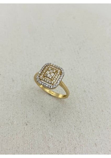 14 Ayar Altın Baget Yüzük fırsatları