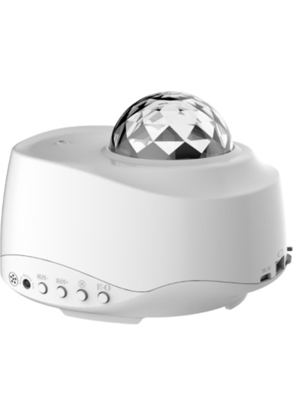 Galaxy Projektör, Bluetooth Hoparlör Uzaktan Kumandalı Yıldız Projektör Gece Lambası, Galaxy Lights Projektör (Yurt Dışından)