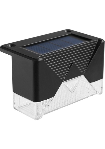 8 Adet LED Güneş Enerjili Merdiven Lambası IP65 Su Geçirmez Açık Güneş Güverte Işıkları Bahçe Yolu Yard Veranda Adım Adım Çit Lambaları (Yurt Dışından)