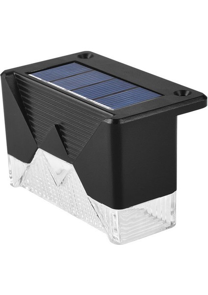 8 Adet LED Güneş Enerjili Merdiven Lambası IP65 Su Geçirmez Açık Güneş Güverte Işıkları Bahçe Yolu Yard Veranda Adım Adım Çit Lambaları (Yurt Dışından)