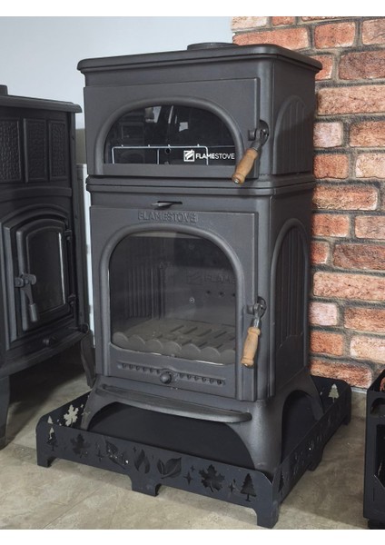 FS-023-AK Modena Lüx Oven Alttan Küllüklü Döküm Soba