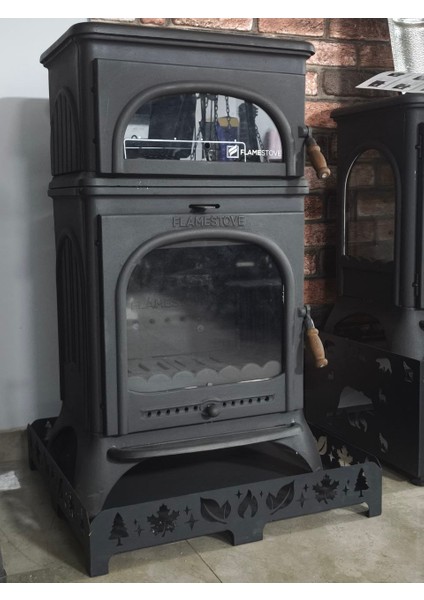 FS-023-AK Modena Lüx Oven Alttan Küllüklü Döküm Soba
