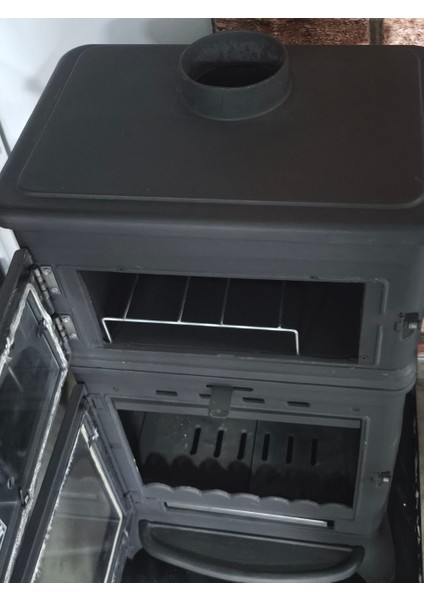 FS-023-AK Modena Lüx Oven Alttan Küllüklü Döküm Soba