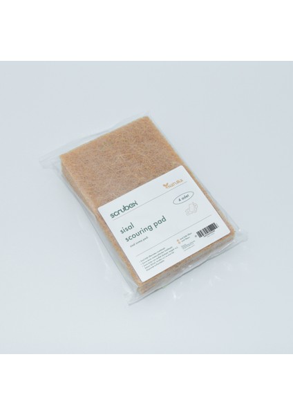 Natura Sisal Fiber Ovucu 4‘lü
