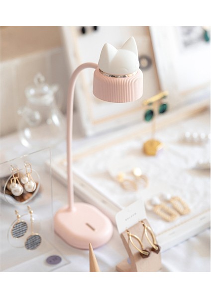 LED Masa Lambası 360° Esnek Hortum Göz Bakımı Masa LAMBASI1200MAH, Yatak Odası Ofis Yurt Okuma Için USB Şarj Portu ile B (Yurt Dışından)