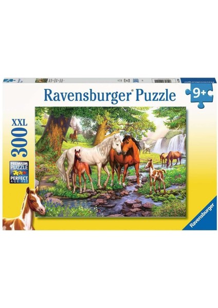 300 Xxl Horses By The Stream Puzzle