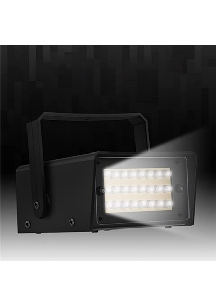 4 Parça Strobe Parti Işıkları, Parlak LED Strobe Işıkları Mini Parti Işıkları Ayarlanabilir Flaş Hızı Kontrolü Parti Sahnesi (Yurt Dışından)