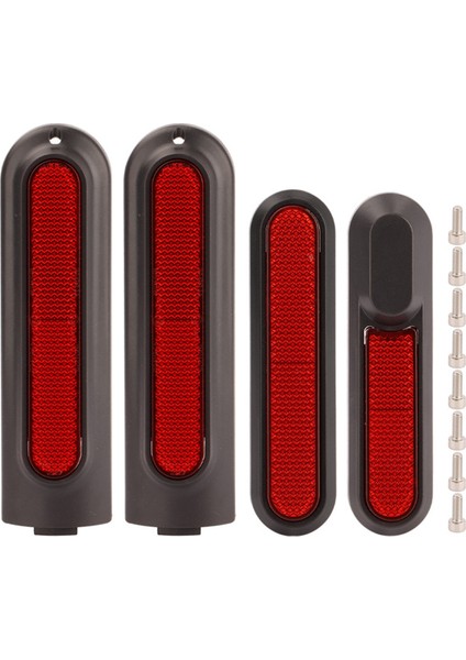 Ön Çatal Jant Kapağı Xiaomi 4 Pro Elektrikli Scooter Arka Tekerlek Göbeği Yansıtıcı Etiket Parçaları Kırmızı (Yurt Dışından) indirimleri