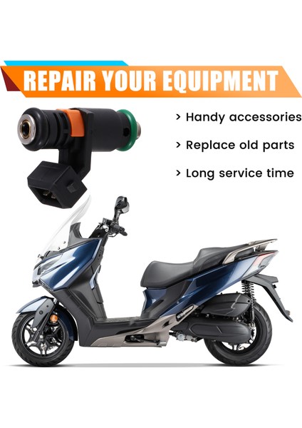 Motosiklet Yakıt Enjektörü 39300-LEB2-800 39300LEB2800 39-049 39049 Kymco Dink Street Için (Yurt Dışından) indirimleri