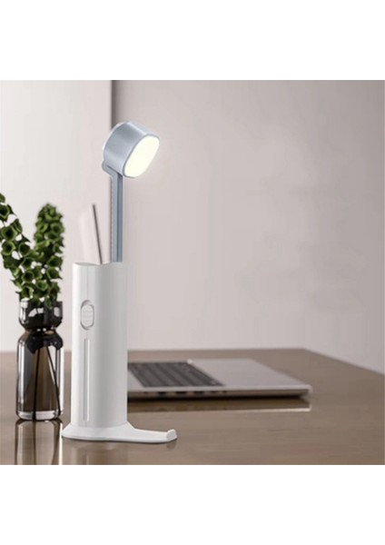 Taşınabilir LED Öğrenme ve Okuma Küçük Masa Lambası ile Beyaz Mini Power Bank Aileler Için Uygun 1200 Mah (Yurt Dışından) fırsatları