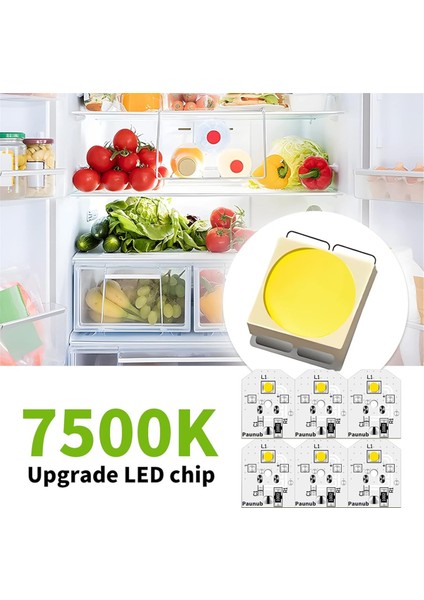 WR55X11132 WR55X25754 Ge Buzdolabı Için LED Işık WR55X30602 WR55X26486 PS4704284 3033142 EAP12172918'I Değiştirin (Yurt Dışından)