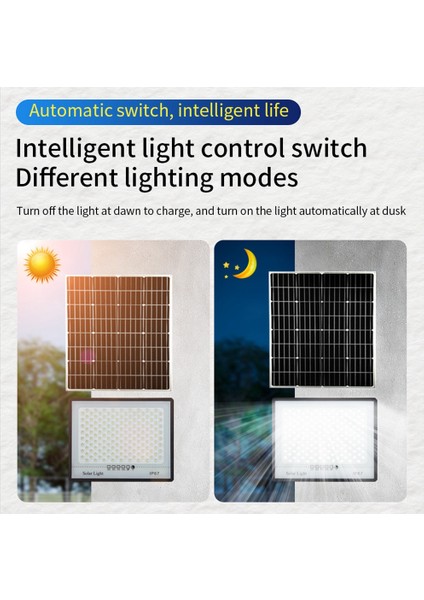 Güneş Işıkları Açık Bahçe Güneş Lambası IP67 Su Geçirmez LED Güneş Işıkları Güneş Işığı Duvar Lambası Harici Spot Işığı (Yurt Dışından)