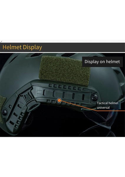 Fast Kask Rayı Aksesuarları Için Çok Işlevli Kendin Yap Cs Koruyucu Donanım Ark Taşınabilir Kask Rayı Aksesuarları, A1 (Yurt Dışından)