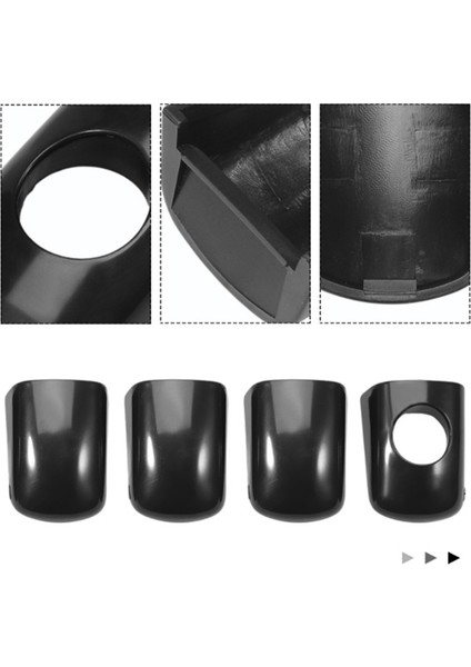 4 Adet Kapı Kolu Uç Kapağı Kapağı Trim Seti Ön Arka 9101GG 9101JS 9101JR 9101GE Citroen Berlingo C3 Picasso C4 Için (Yurt Dışından)