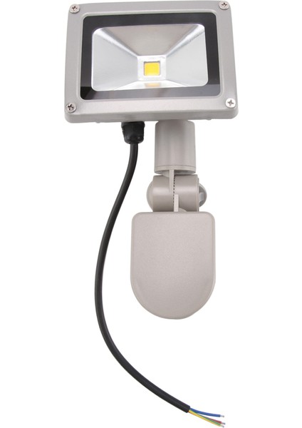 Sıcak Beyaz LED Spot Işığı LED Aydınlatmalı ve Pır Hareket Sensörlü Spot Işığı (10 Watt) (Yurt Dışından)