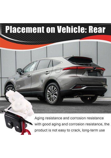 Araba Bagaj Kapağı Kilidi Aktüatörü 69350-0R070 Toyota Venza Rav4 2019-2024 Arka Bagaj Kaldırma Kapağı Arka Kapı Kilidi 693500R070 (Yurt Dışından) indirimleri