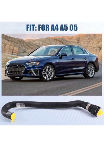 8K0121036E Motor Soğutma Sistemi Radyatör Soğutma Hortumu Audi A4 A5 Q5 Kauçuk Su Borusu 8k0 121 036E (Yurt Dışından)