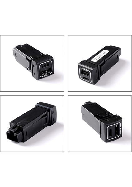 Toyota Land Cruiser 250 Prado LC250 FJ250 2024 2025 Araba Usb+Qc3.0 Hızlı Şarj Cihazı Iç Aksesuarlar (Yurt Dışından) indirimleri