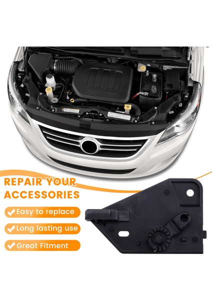 Araba Kaput Açma Kolu Braketi Kaput Kolu Tabanı 7L0823633H Audi Q7 2007-2015 Vw Touareg 2004-2010 (Yurt Dışından)