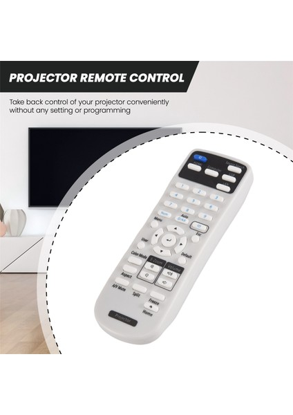 Epson Brightlink 725WI/1485FI,EX3280, EX9230, Ev Sineması 880 Için Yedek Projektör Uzaktan Kumandası 219863500 (Yurt Dışından)
