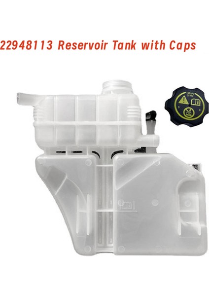 22948113 Chevrolet Camaro 2016-2023 Cadillac Ats Atsl Cts Için Kapaklı Araba Soğutma Suyu Geri Kazanım Tankı Rezervuar Tankı (Yurt Dışından)