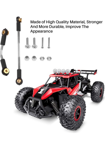 1 Set Direksiyon Çekme Çubuğu Servo Çubuğu Yükseltme Parçaları Mn D90 D96 D99 MN90 MN99S 1/12 Rc Araba Aksesuarları (Yurt Dışından) fiyatları