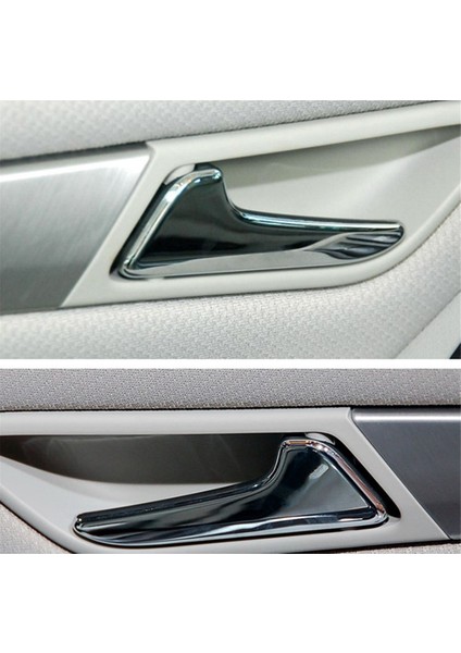 Mercedes Benz Ab Clas W169 W245 Araç Iç Kapı Kolları Krom Kaplamalı 1697600308 1697600408 Sol Sağ (Yurt Dışından)