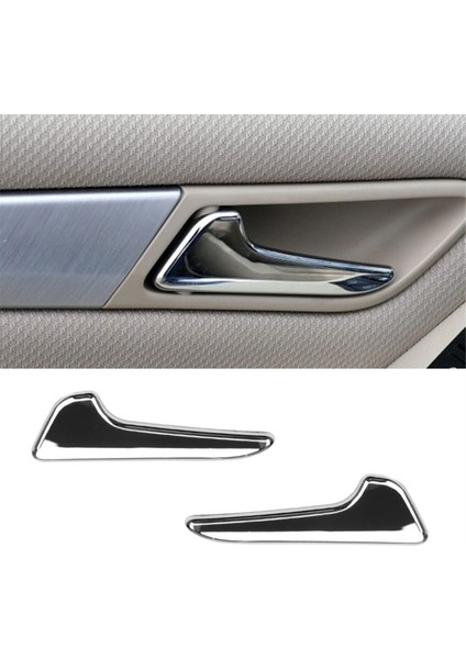 Mercedes Benz Ab Clas W169 W245 Araç Iç Kapı Kolları Krom Kaplamalı 1697600308 1697600408 Sol Sağ (Yurt Dışından)
