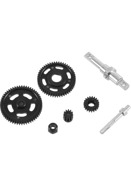Transmisyon Çelik Mahmuz Dişli Seti 1/24 Rc Paletli Eksenel SCX24 AXI90081 AXI00002 C10 AXI00001 Yükseltme Parçaları (Yurt Dışından)