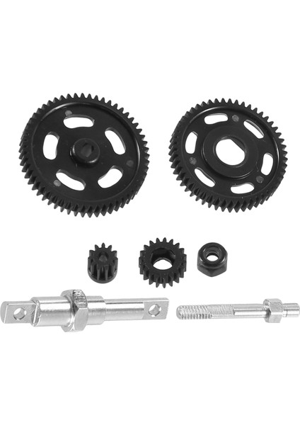 Transmisyon Çelik Mahmuz Dişli Seti 1/24 Rc Paletli Eksenel SCX24 AXI90081 AXI00002 C10 AXI00001 Yükseltme Parçaları (Yurt Dışından)