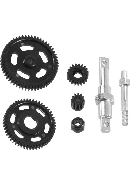 Transmisyon Çelik Mahmuz Dişli Seti 1/24 Rc Paletli Eksenel SCX24 AXI90081 AXI00002 C10 AXI00001 Yükseltme Parçaları (Yurt Dışından)