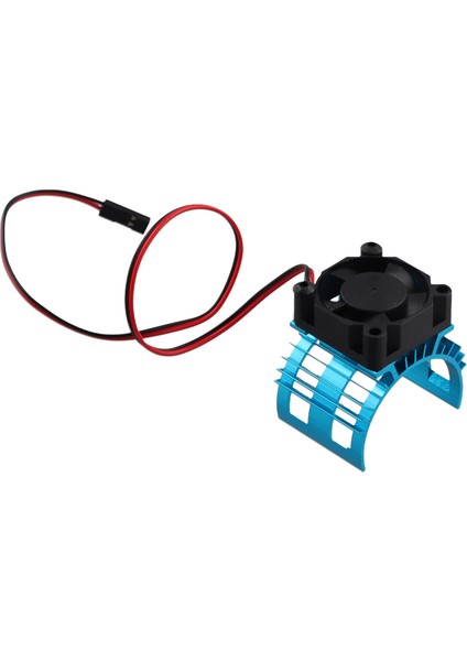 Wltoys A959-B 144001 124019 Rc Araba Alüminyum Alaşımlı Motor Soğutucu Kapağı 540 550 3650 Motor Için Soğutma Fanı Ile,1 (Yurt Dışından)