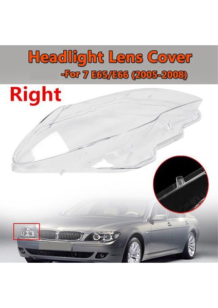Ön Far Kapağı Otomatik Far Abajur Kabuğu 63127162118 Bmw 7 Serisi E66 E65 730I 750I 760I 2005-2008 Sağ (Yurt Dışından) indirimleri