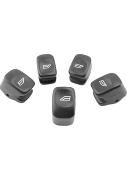 5 Adet Ön + Arka Kapı Pencere Camı Kaldırma Anahtarı Düğmesi Kapağı 31295247 31295164 Volvo V70 XC70 XC90 S80 S60 2001-2012 (Yurt Dışından)