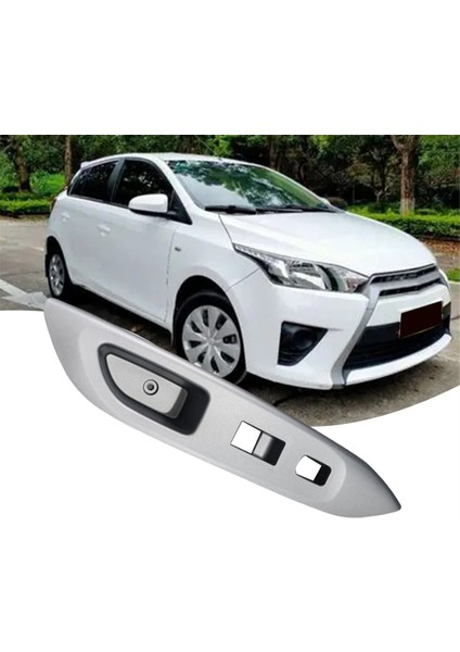Yolcu Tarafı Ön Kapı Kol Dayanağı Üst Panel Döşemesi 74231-52530 Toyota Yaris 2006-2016 Elektrikli Cam Anahtarı Çerçevesi (Yurt Dışından)