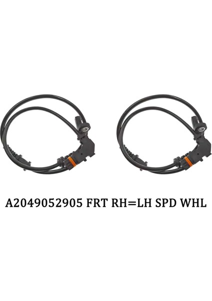 Ön Arka Sol Sağ Tekerlek Hız Abs Sensörü Mercedes Benz W204 C204 S204 A2045400317 A2049057702 A2049052905 (Yurt Dışından)