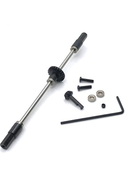 Wpl D12 C14 C24 C34 B14 B24 B16 B36 1/16 Rc Araba Yükseltme Parçaları Için Metal Arka Aks Çelik Dişli Köprü Kiti (Yurt Dışından)