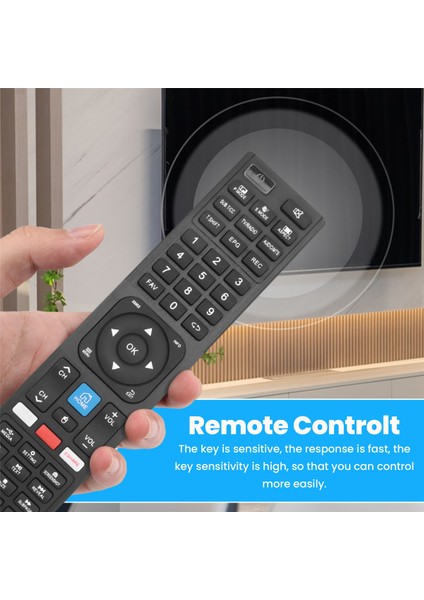 Jvc RM-C3401 LT-50N750 LT-55N685AN LT-55N775AN LT-65N785A LT-75N785A LT-65N785AN 4K UHD Akıllı LED Tv Için Uzaktan Kumanda (Yurt Dışından) indirimleri