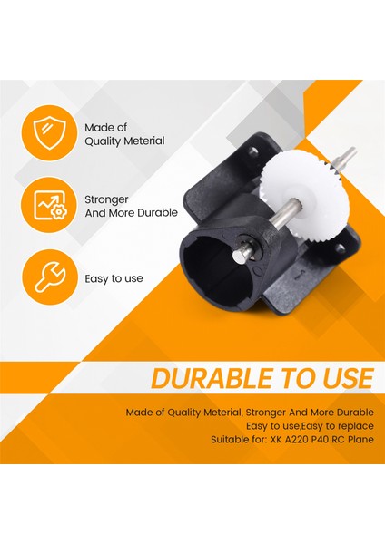 Wltoys Xk A220 P40 Rc Uçak Uçak Yedek Parçaları Için Motor Redüksiyon Dişli Seti (Yurt Dışından)