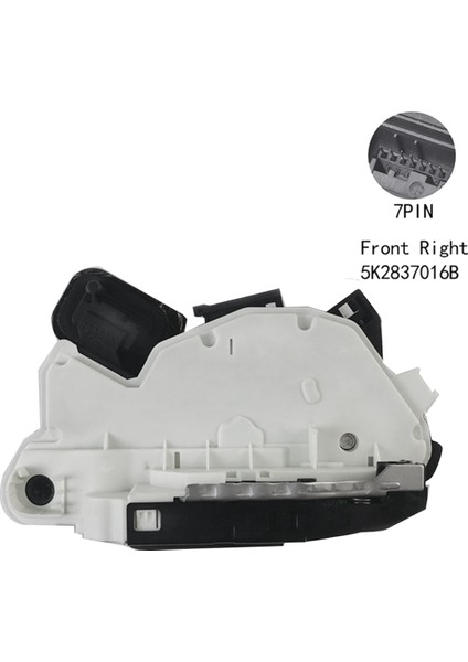 Ön Kapı Kilidi Aktüatör Mandal Bloğu Mekanizması Vw Golf Jetta Beetle Polo Skoda Seat 09-19 5K2837016B 5K2837016H/JR (Yurt Dışından)