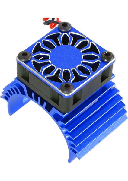 Rc Motor Fan Soğutma Fanı Isı Emici 36MM Rc Araba Için 1/8 1/10 1/12 Ölçek 380 540 550 3650 3660 3674 Fırçasız Motor Mavi (Yurt Dışından)