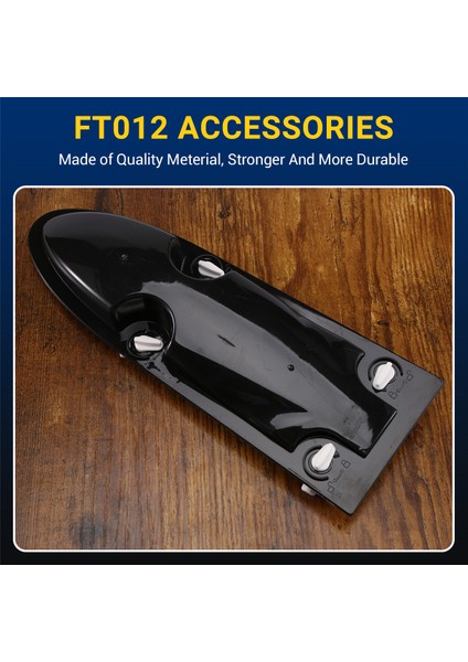 FT012-3 Feilun FT012 2.4g Fırçasız Rc Tekne Yedek Parça Aksesuarları Için Tekne Kabin Örtüsü (Yurt Dışından)