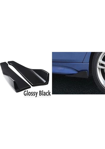 48CM Arabalar Için Yan Etekler Evrensel Tampon Spoiler Ayırıcı Koruyucu Bmw F20 E90 Audi Vw Golf Çizilmeye Karşı (Yurt Dışından) fiyatları