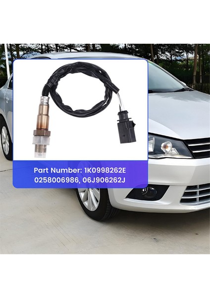 Oksijen Sensörü 1K0998262E Volkswagen Jetta 2.5l 2005-2014 06J906262J 0258006986 0258006986 (Yurt Dışından)