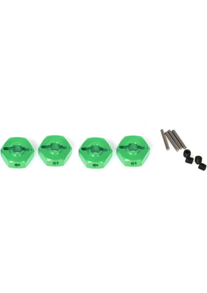 Rc Araba Yükseltme Adaptörü Altıgen 12MM Kiti Losı 1/18 Mini Lmt 4x4 Fırçalanmış Canavar Kamyon Rc Araba Yükseltme Parçaları Yeşil (Yurt Dışından)