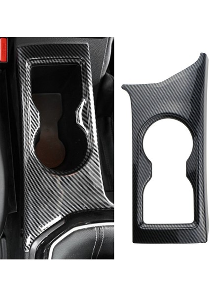 Araba Su Bardağı Tutucu Kapağı Sticker Trim Isuzu D-Max Dmax 2021 2022 2023 Lhd Merkezi Karbon Fiber Aksesuarları (Yurt Dışından)