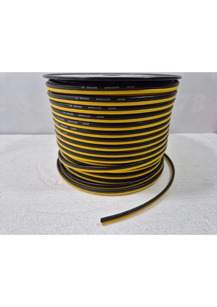 12GA Bass ve Hoparlör Kablosu – Kaliteli Amfi Bass Kablosu 12GA – 5 Metre fiyatları