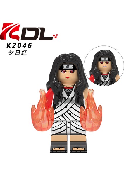 Naruto Yapı Taşları Minifigure Küçük Parçacık Takılabilir Bebek Oyuncak Çantası (Yurt Dışından)